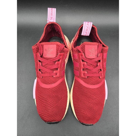 Adidas Shoes Mens 8.5 NMD R1 Triple Victory Red Fabric Sneakers main image 7
